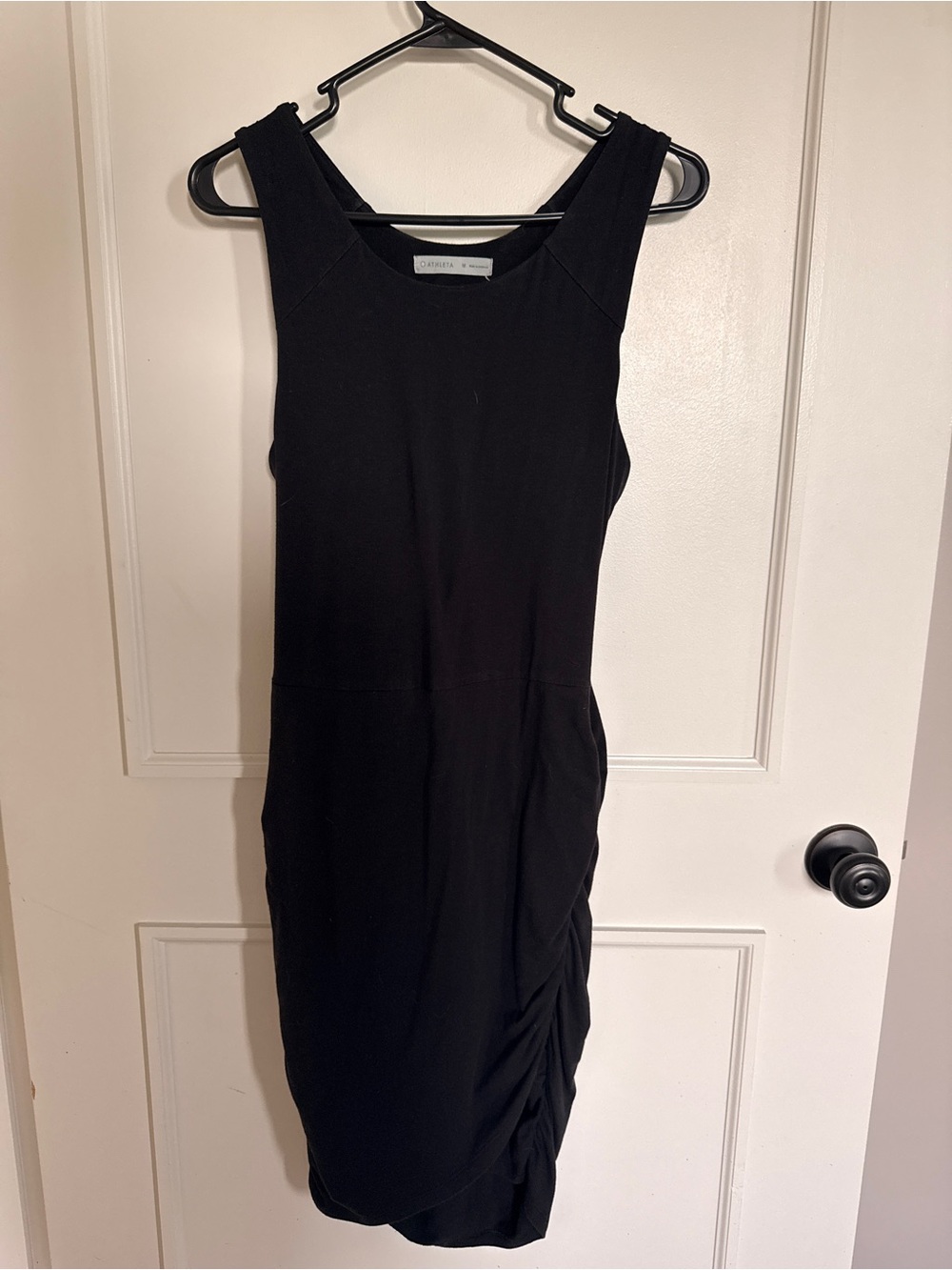 Athleta Black Sleeveless Sheath Dress